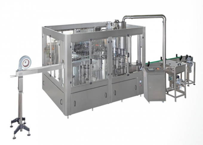 Máy chiết rót nước uống bằng nhựa / chai thủy tinh 10000BPH 6,5kw 1
