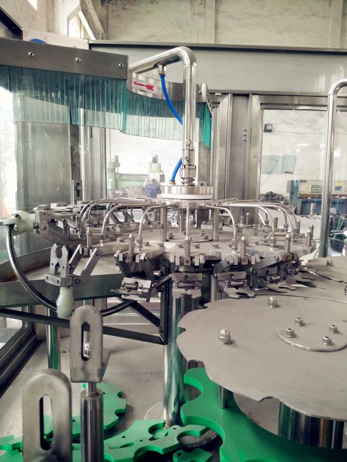 SUS304 Máy chiết rót nước ép xoài / chanh / táo / dứa Nhà máy đóng chai 1