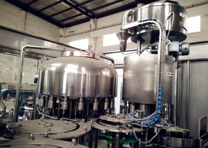 2100 * 1500 * 2200 PET Juice Filling Machine Production Line International Level 2