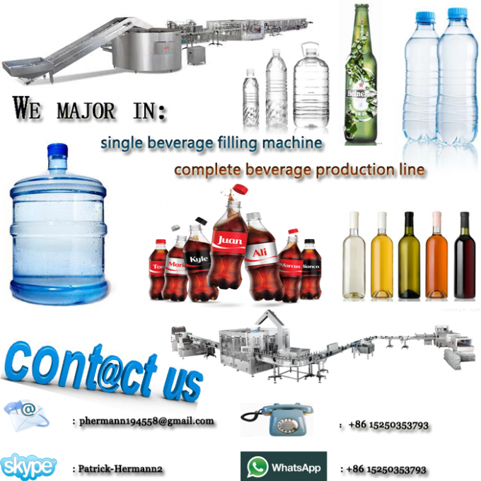 CE / SGS Rotary 3 in 1 Juice Production Line 6000 Bottles Per Hour 8