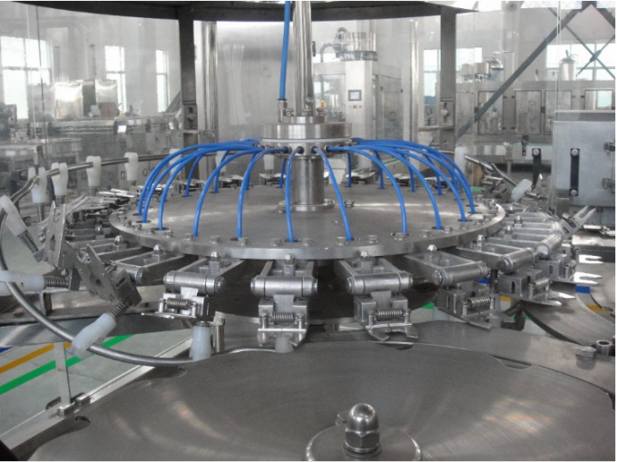 Automatic Sparkling Wine / Water Filling Machine With 6000BPH , Sparkling Water Machine 3