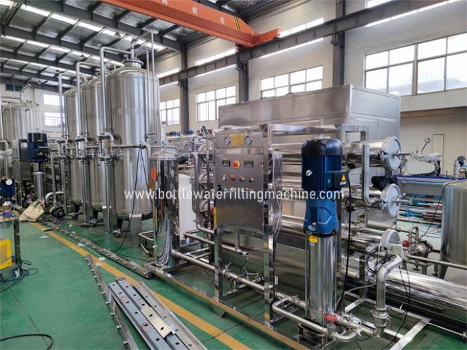Máy sản xuất nước chai 10000BPH, Máy chiết rót nước uống 500ml 0