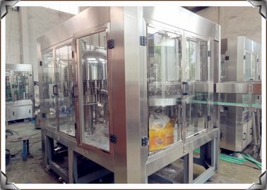 Silvery White Orange Juice Juice Filling Machine With 4000 Bph Production Capacity