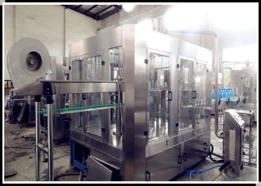 PLC Control Fruit Juice Filling Machine For Beverage Factory SUS304 Silvery White