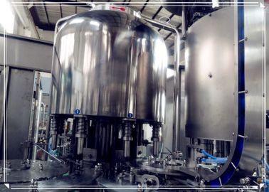 PLC Control Fruit Juice Filling Machine For Beverage Factory SUS304 Silvery White