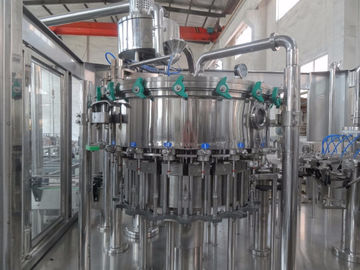 Zero Calorie Beverage Full Automatic Small Carbonated Drink Filling Machine / Plant